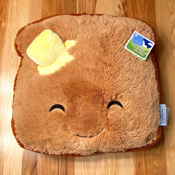 Squishables 18" Comfort Food Toast - NWT RETIRED! - Picture 1 of 6